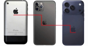 iPhone Design Evolution – Why the Apple Logo Is Moving Lower Over Time