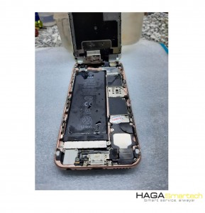 Vệ sinh sấy hấp iPhone bị vào nước