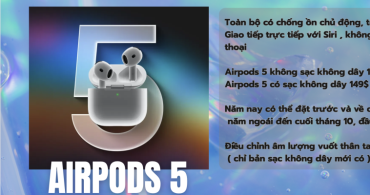 AirPods 5 Officially launch with open-ear, ANC, Siri AI và Live Translation