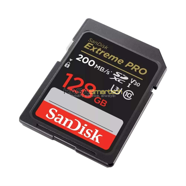 SDXC SanDisk Extreme Pro U3 V30 128GB 200MB/s