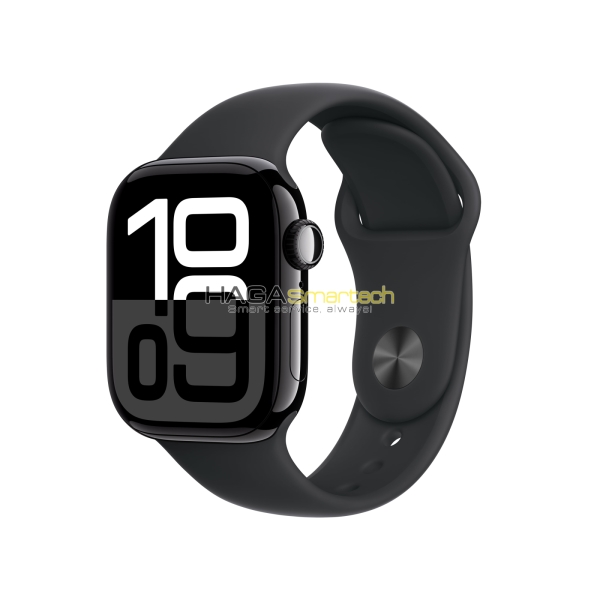 Apple Watch Series 10 46mm GPS Aluminum Case with Sport Band Jet Black