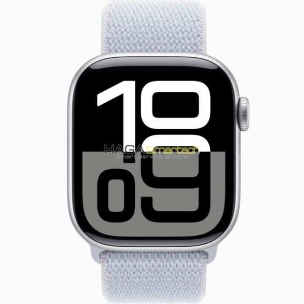 Apple Watch Series 10 42mm LTE Aluminum Case with Sport Band Silver