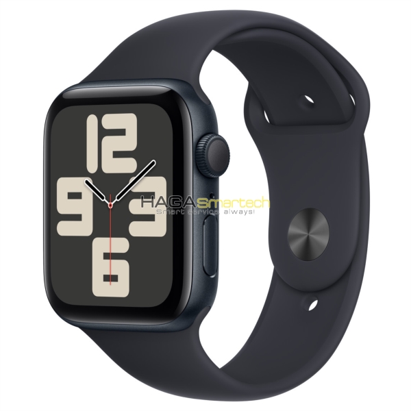Apple Watch SE 2024 44mm GPS Aluminum Case with Sport Band Midnight