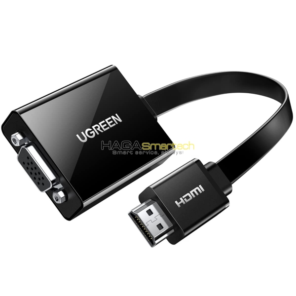 HDMI to VGA Adapter with Audio (Flat Cable) Ugreen 40248