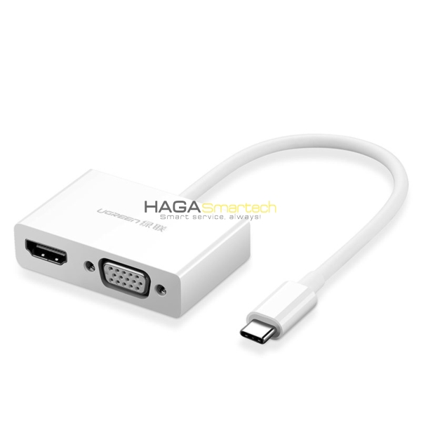 USB Type-C to HDMI/VGA Adapter, Full HD 3D, 4Kx2K Ugreen 30843