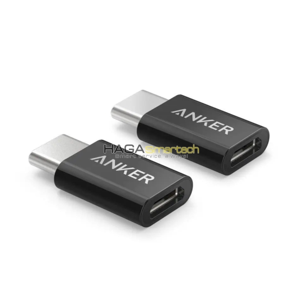 Anker USB-C to Micro USB Adapter [2 in 1 Pack] 480 Mbps