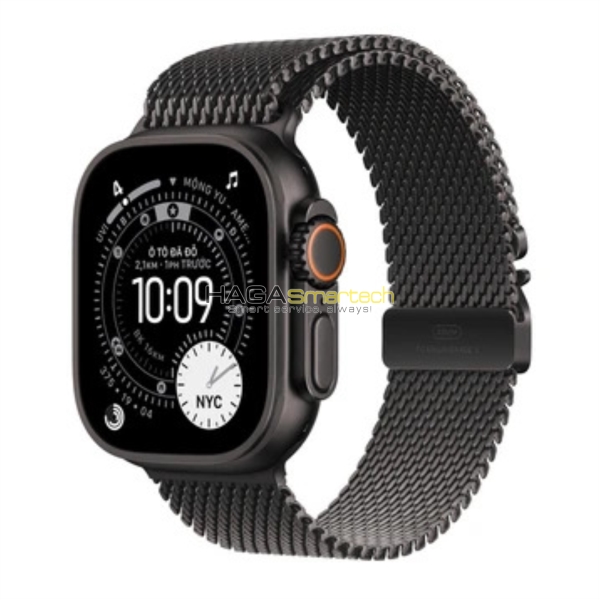 Apple Watch Ultra 3 49mm GPS + Cellular Titanium Milanese Loop Chính Hãng 